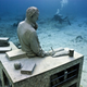 Illustration for article titled The Astonishing Treasures of Underwater Art Galleries